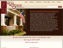Tablet Screenshot of ctrealestatemanagement.com